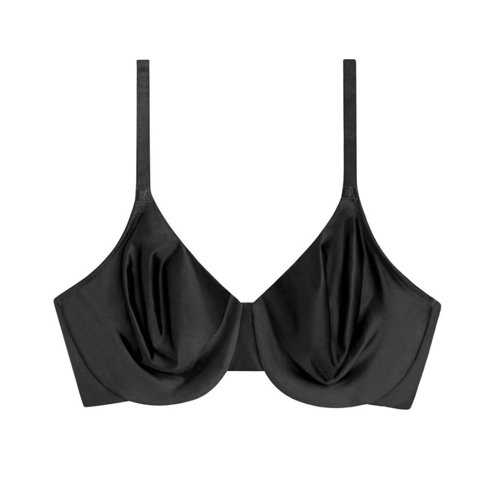 Wacoal Womens Inner Sheen Seamless Underwire Bra 40C Black 855397 - NWT - Picture 4 of 4